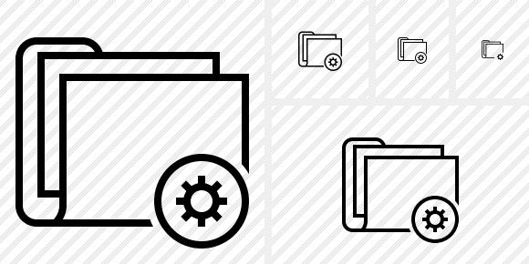 Folder Documents Settings Icon