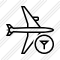 Airplane Horizontal Filter Icon