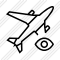 Airplane View Icon