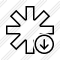 Asterisk Download Icon