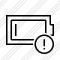 Battery Empty Warning Icon