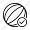 Beach Ball Ok Icon