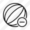 Beach Ball Remove Icon