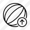 Beach Ball Upload Icon