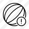 Beach Ball Warning Icon