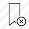 Bookmark Cancel Icon