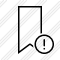 Bookmark Warning Icon