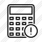 Calculator Warning Icon