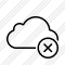 Cloud Cancel Icon