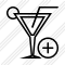 Cocktail Add Icon