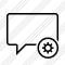 Comment Blank Settings Icon
