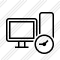 Computer Clock Icon