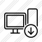 Computer Download Icon