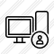 Computer User Icon