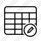 Database Table Edit Icon