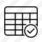 Database Table Ok Icon