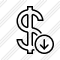 Dollar Download Icon