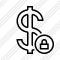 Dollar Lock Icon