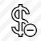 Dollar Remove Icon