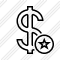 Dollar Star Icon