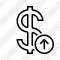 Dollar Upload Icon