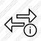 Exchange Horizontal Information Icon