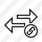 Exchange Horizontal Link Icon