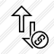Exchange Vertical Link Icon