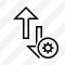 Exchange Vertical Settings Icon