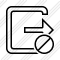 Exit Block Icon