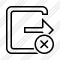 Exit Cancel Icon