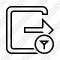 Exit Filter Icon