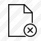 File Cancel Icon