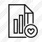 File Chart Favorites Icon