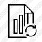 File Chart Refresh Icon