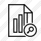 File Chart Search Icon