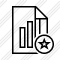 File Chart Star Icon