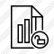 File Chart Unlock Icon