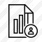 File Chart User Icon