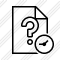 File Help Clock Icon