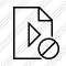 File Movie Block Icon