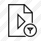 File Movie Filter Icon