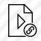 File Movie Link Icon