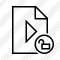 File Movie Unlock Icon