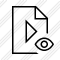 File Movie View Icon