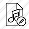 File Music Edit Icon