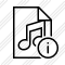 File Music Information Icon