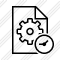 File Settings Clock Icon