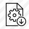 File Settings Download Icon