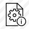 File Settings Information Icon